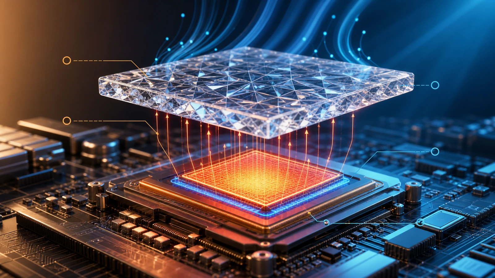 Waarom AI-computers warm worden en wat diamant daarmee te maken heeft