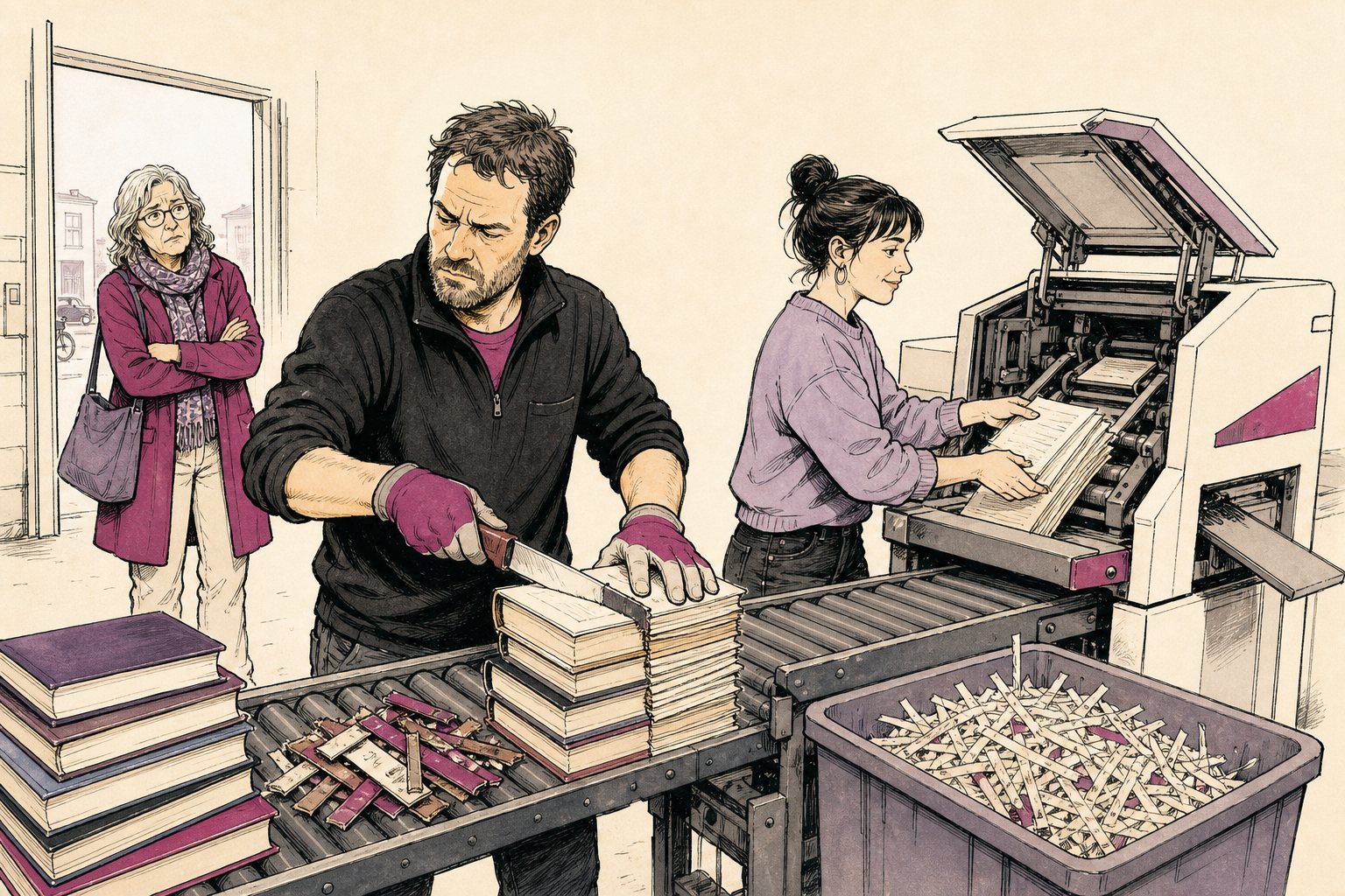Waarom AI-bedrijven boeken opkopen en daarna versnipperen